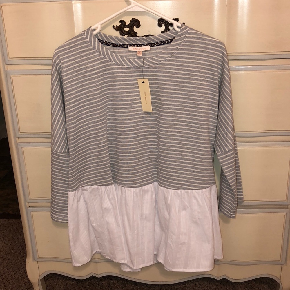 NWT striped top